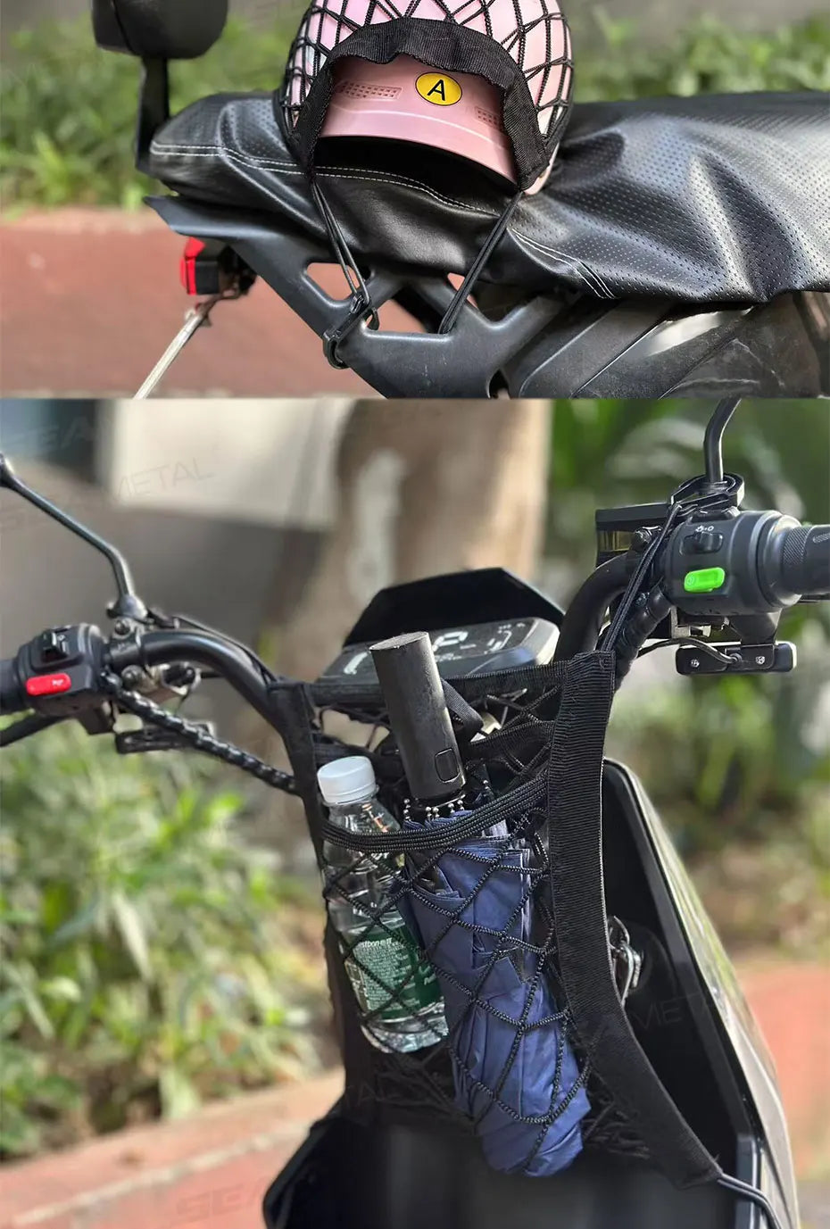 (Storage Net) 🔗 High Elastic ✨  3 Connects For Personal Use, Cars, Bicycle's, Motorcycles, Scooters, etc.