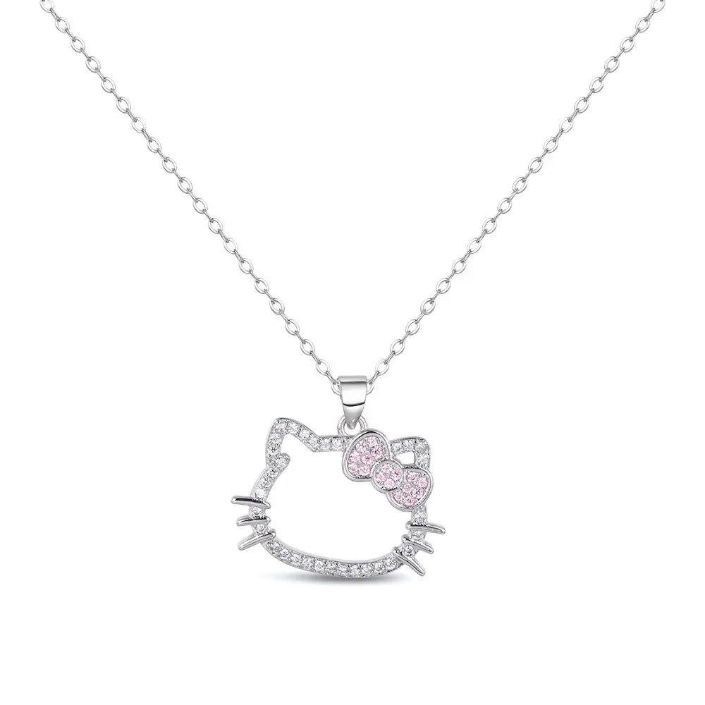 Chain Necklace Anime Cartoon Fashion Ladies Jewelry Women Necklace Pendant Decoration Girls Birthday Gifts