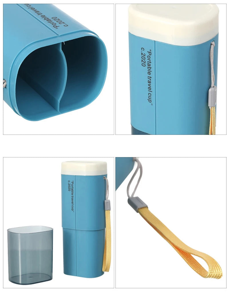 Travel Portable Toothbrush Storage Case Box Toothbrush Holder Cover Wash Cup Toilet Storage Box Bathroom  Accessorie