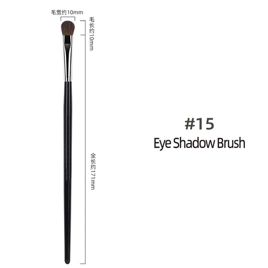Sephora 15 Makeup Brush Round Head Eyeshadow Brush Solid Wood Professional Eye Fashion Design Makeup Brush Face Makeup Brush
