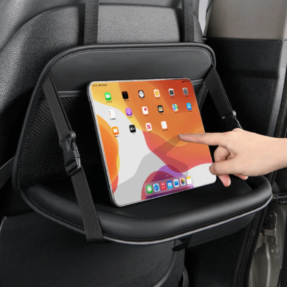 Food Tray Car Back Seat Tray Large Capacity Folding Foldable Car Backseat Table Save space Durable Car Work Dining Table