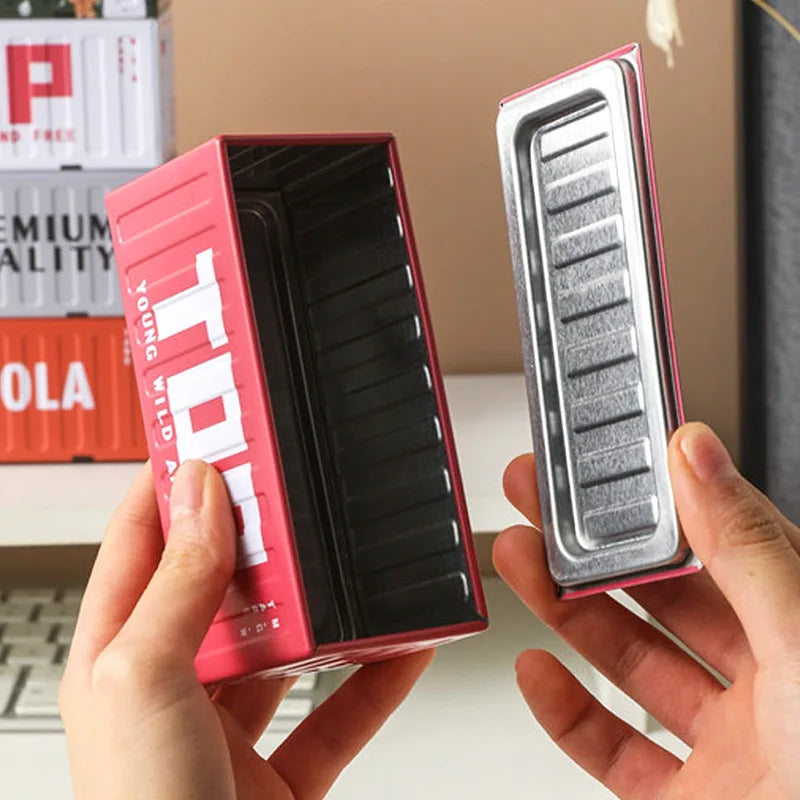 Creative Multifunctional Desktop Office Organizer Compact Iron Organizer Desk Metal Organizer Mini Storage Boxes