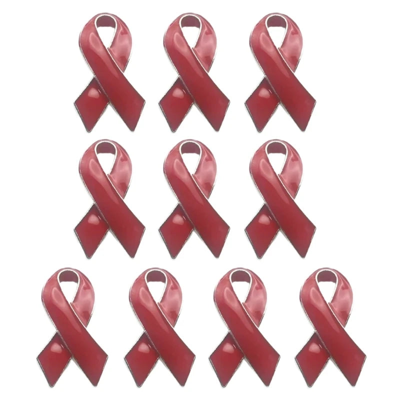 Enamel Pin Alloy Material Health Awareness Pins for Breast Cancers Awareness