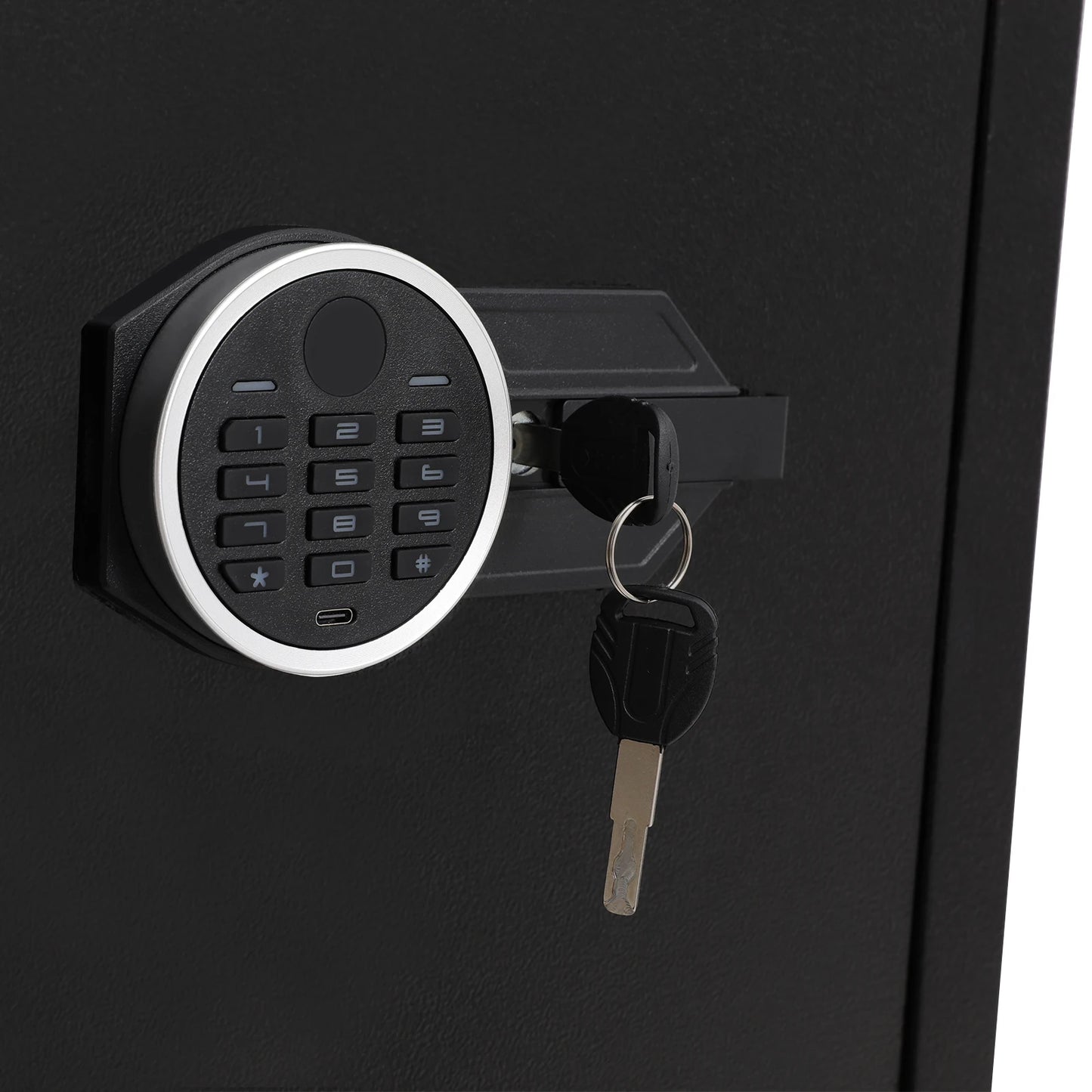 Electronic Furniture Safe with Combination Lock Digital Wall Safe Box Safe for Home