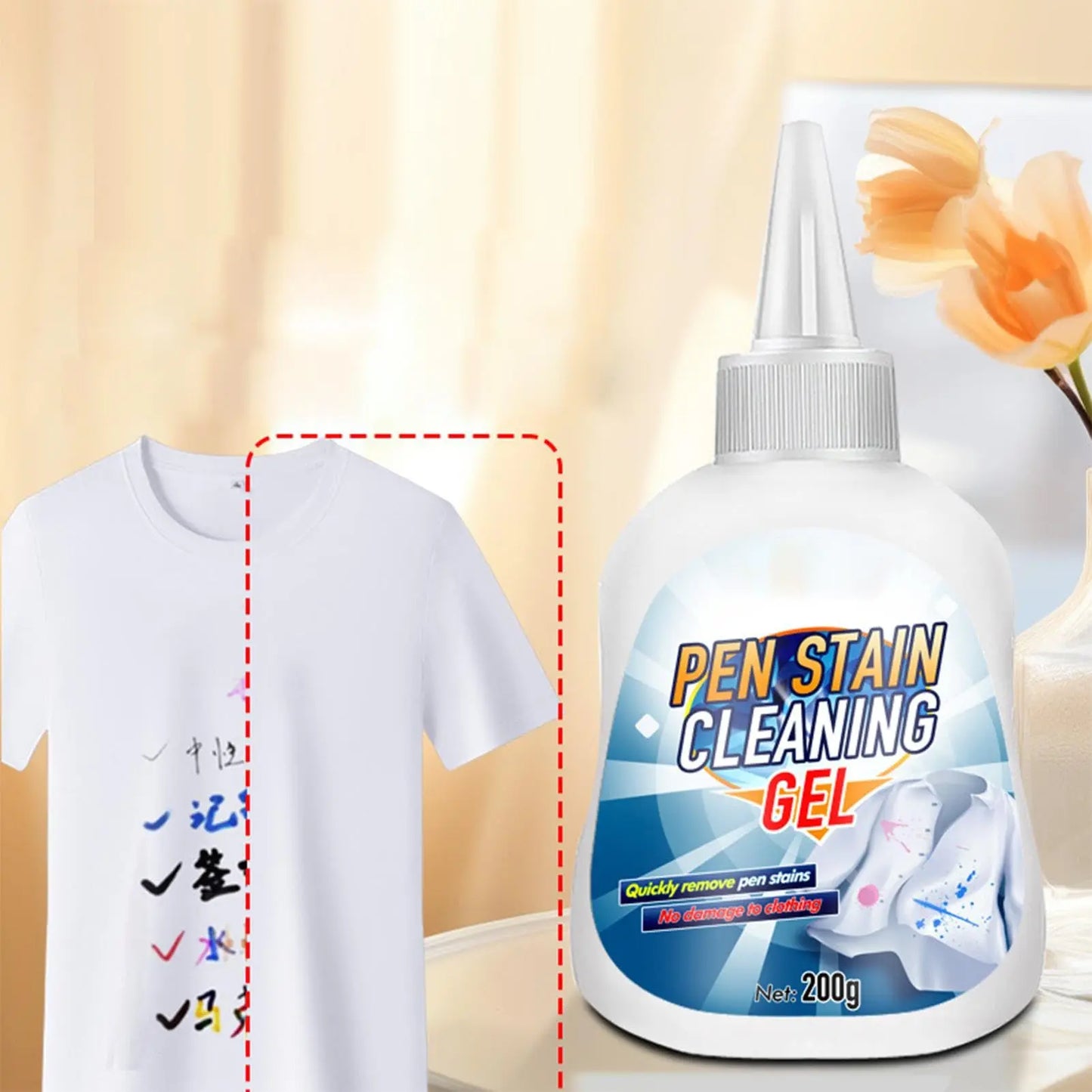 Efficient Pen Ink Stain Remover Cleaning Supplies for Clothes Jeans Towels for Pen Ink Permanent Ink Remover Cleaning Solution