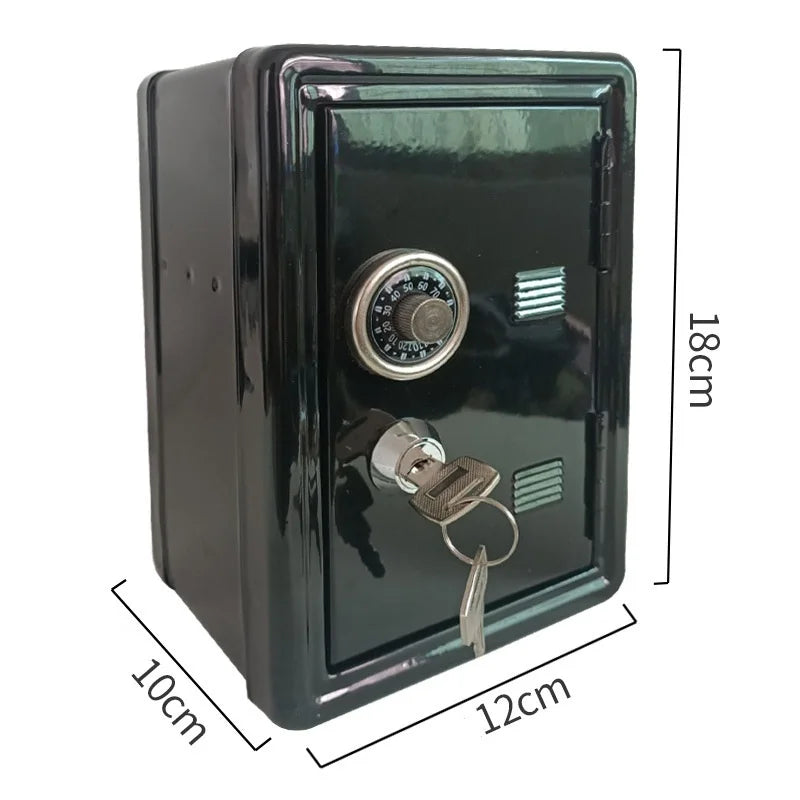 Digital Safe Box for Money All Steel Cofre Inteligentes Fingerprint Electronic Password Safe Household Small Safe Deposit Box