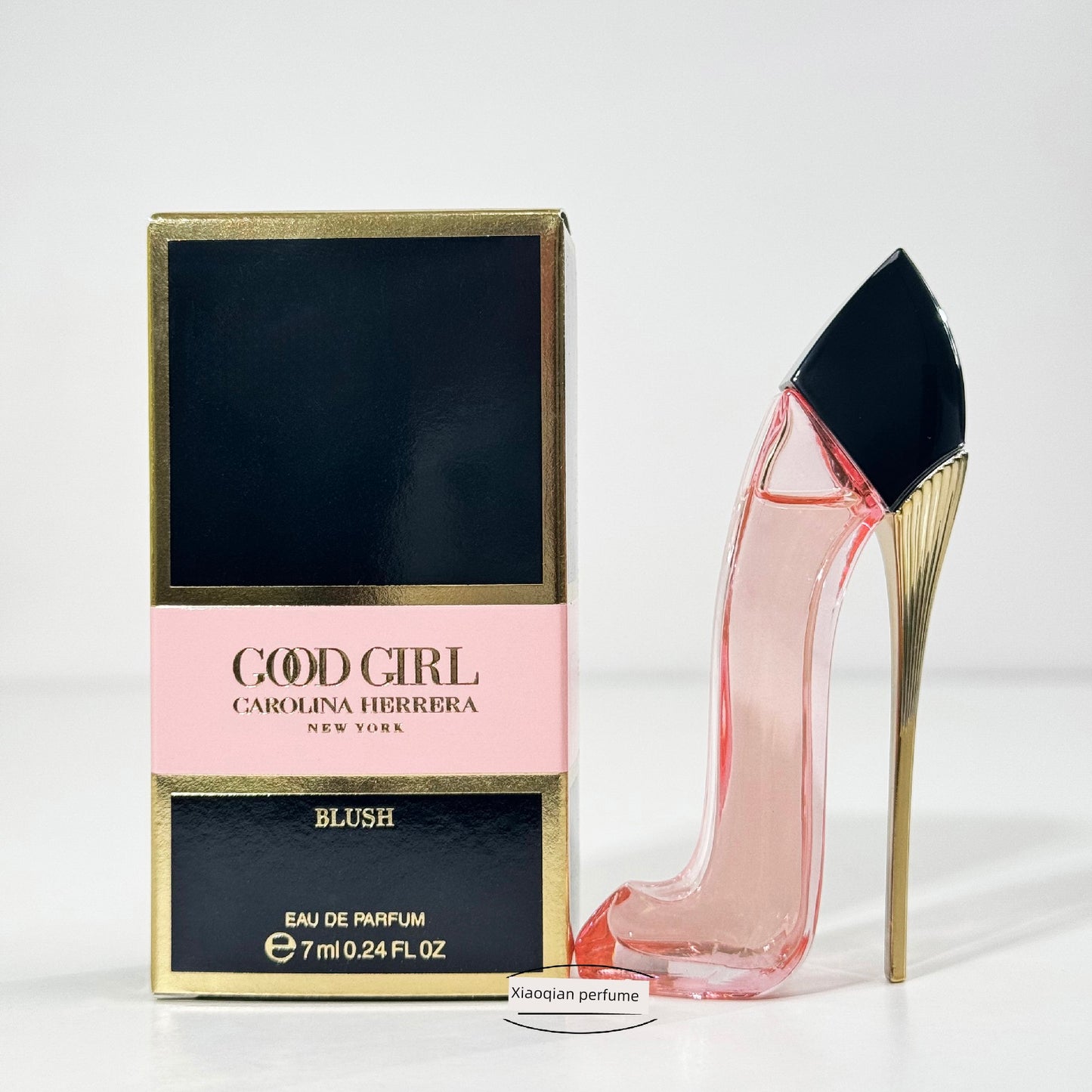 Ch Heliya Carrolina High Heels Perfume Sample Women's Good Girl Fearless Queen Pink Yilan