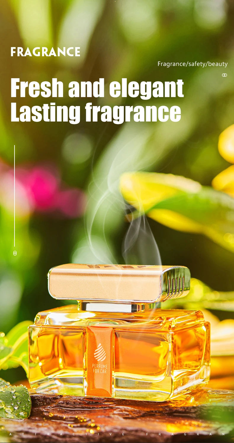 Car Perfume Car Air Freshener Smell Aromatherapy Long Lasting Fragrance Deodorizing Car Ornaments Accessories New