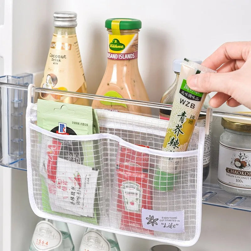 Hanging Storage Net Bag Multi-Purpose Kitchen and Home🏡😊🚙