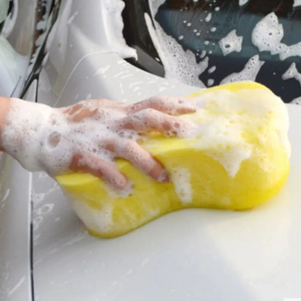 4pcs/set Random Color Clean Wash Sponge Foam Multipurpose Cleaner Washing Tools Home Supplies for Car Kitchen Bathroom Cleaning