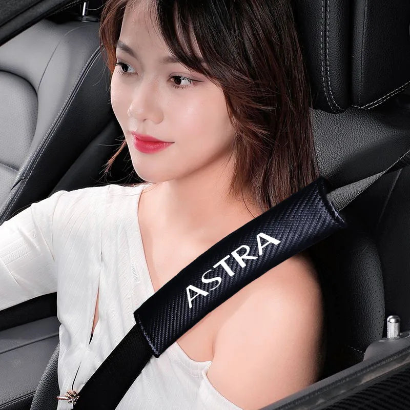 Car Safety Belt Cover Adjustable Seat Belt Cover Shoulder Strap Covers Protection Shoulder Strap Pad for opel Astra accessories