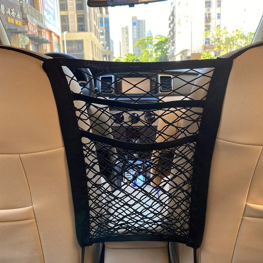 Car Divider 🎁 (Extra Practical!) Car Storage🚚 and Storage Bag. Between Seats Organizer to store your Favorite Belongings!🌟