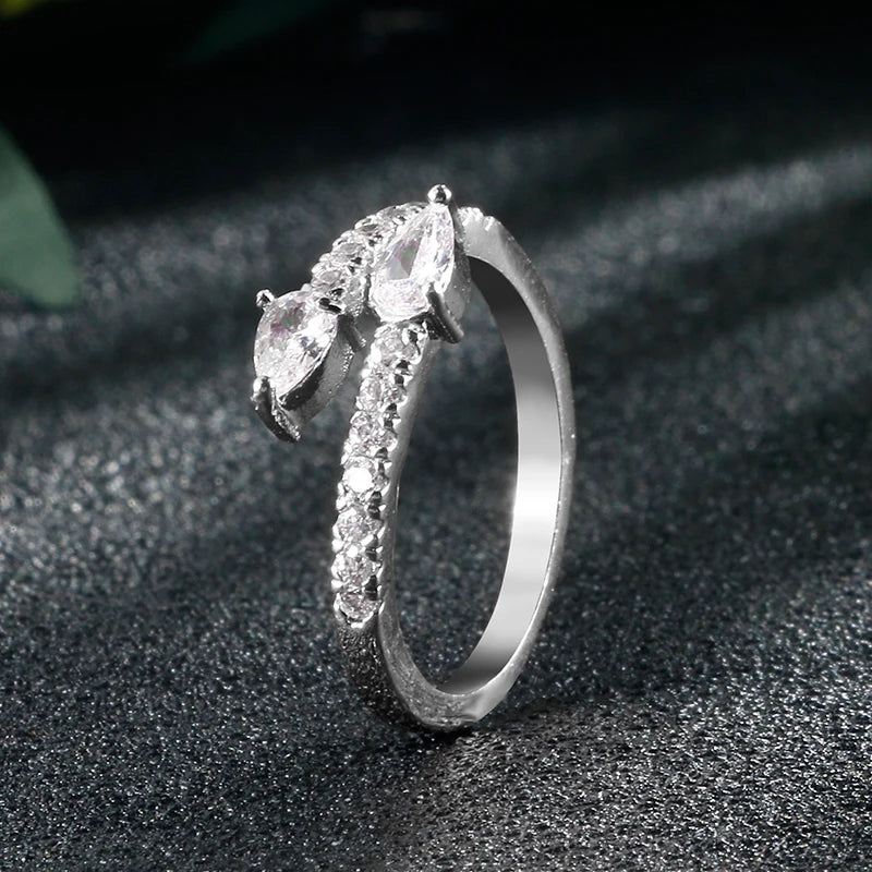 Gorgeous Gold Filled Ring with Melee Gems