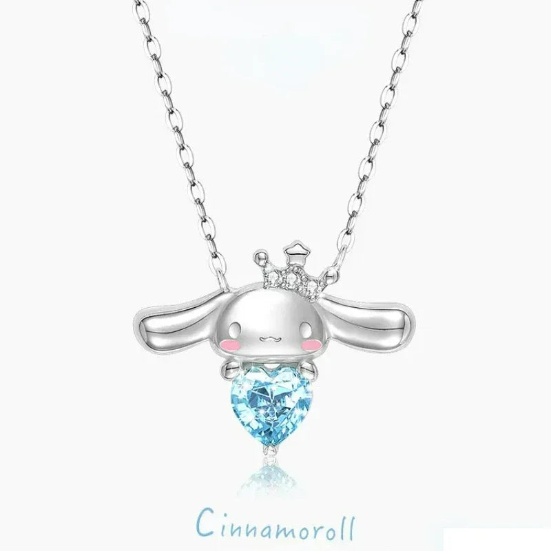 Chain Necklace Anime Cartoon Fashion Ladies Jewelry Women Necklace Pendant Decoration Girls Birthday Gifts
