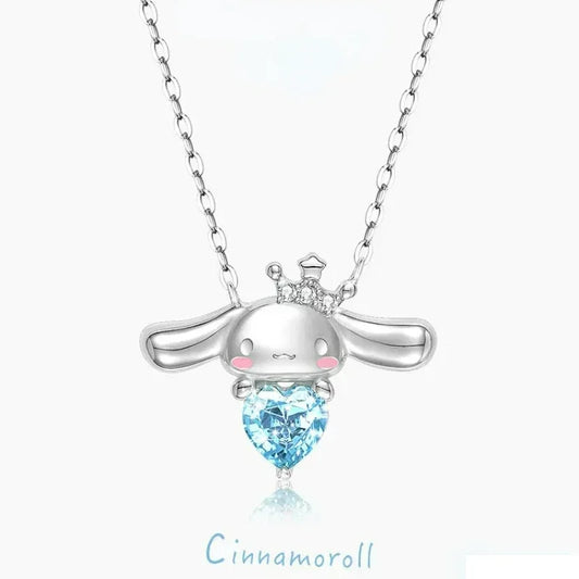 Chain Necklace Anime Cartoon Fashion Ladies Jewelry Women Necklace Pendant Decoration Girls Birthday Gifts
