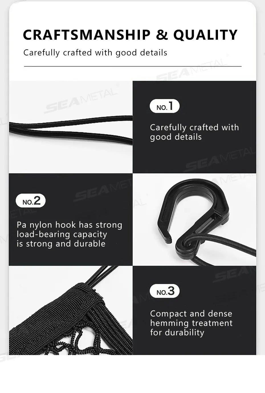 (Storage Net) 🔗 High Elastic ✨  3 Connects For Personal Use, Cars, Bicycle's, Motorcycles, Scooters, etc.