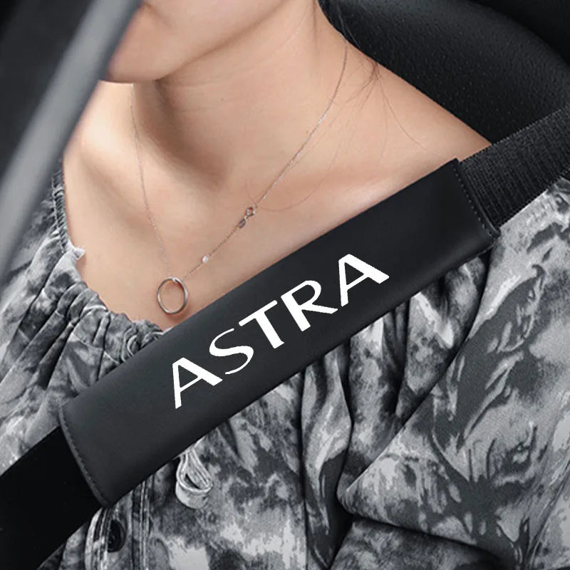Car Safety Belt Cover Adjustable Seat Belt Cover Shoulder Strap Covers Protection Shoulder Strap Pad for opel Astra accessories