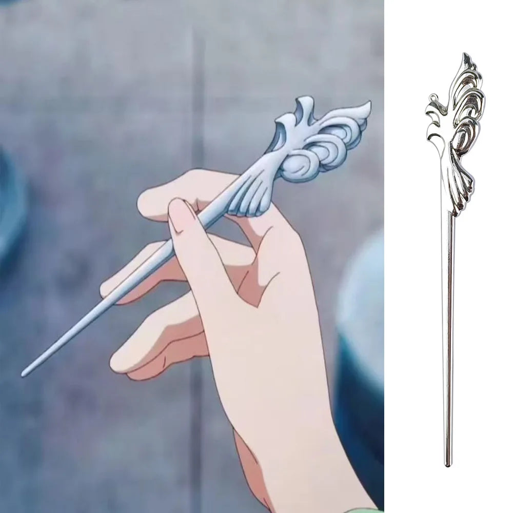Fashion Winding Hairpins Alloy Headwear Elegant Lady Hair Clip Anime Characters Cosplay Prop For Women Hair Accessories Gifts