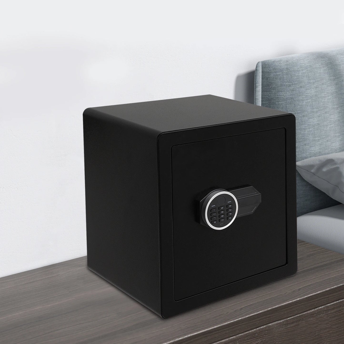 Electronic Furniture Safe with Combination Lock Digital Wall Safe Box Safe for Home