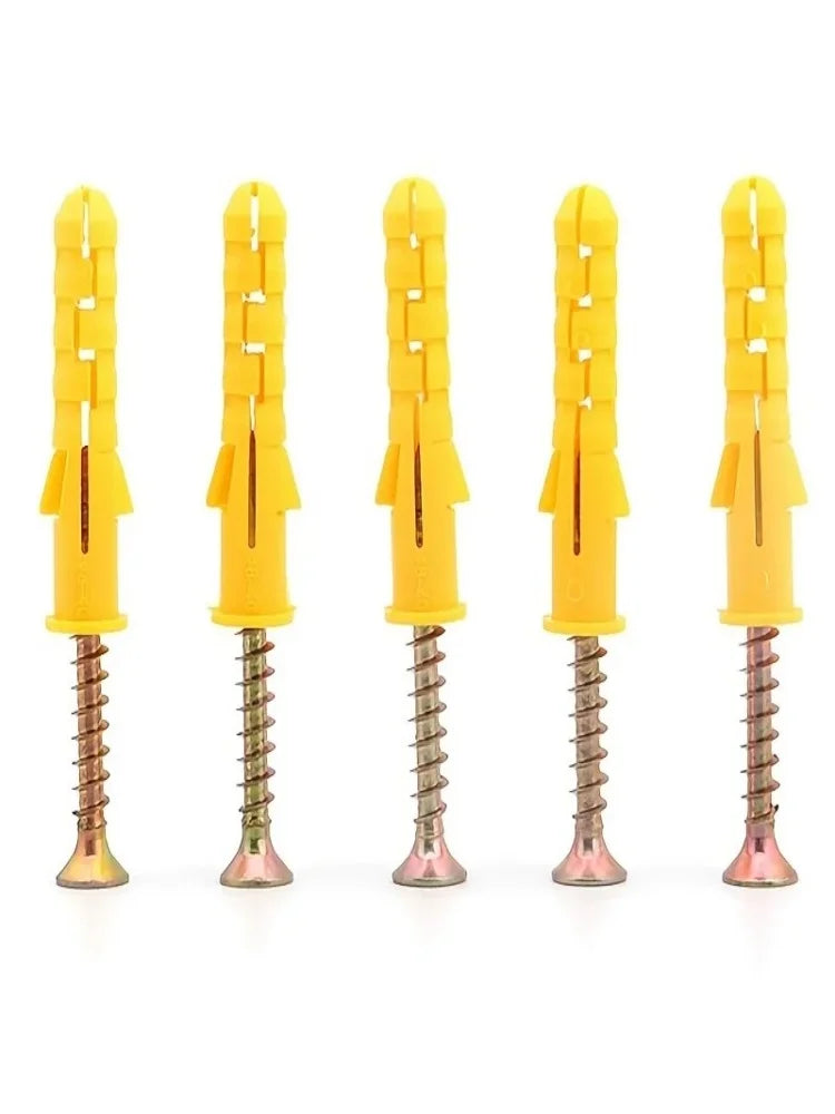 Drywall Anchor & Screw Assortment Kit - M6 & M8 Galvanized Screws