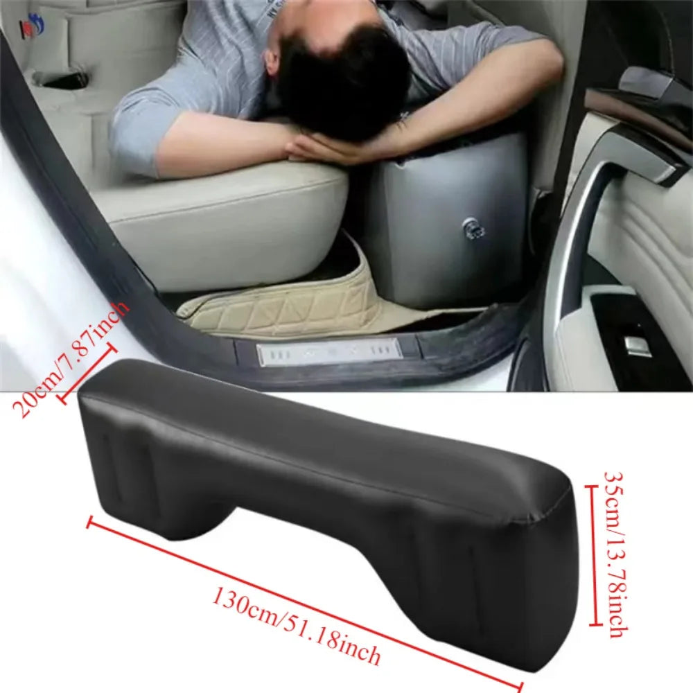 Car Travel Bed Inflatable Bed Back Seat Inflable Air Mattress Accessories Car Interior Self-driving Camping Accessories