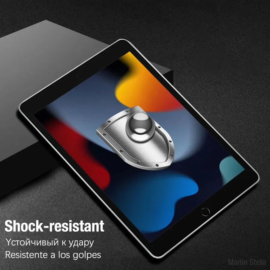 For Ipad 10.2 9th 8th 7th Generation Tempered Glass Screen Protector On Ipad 9 2021 8 2020 7 2019 Film