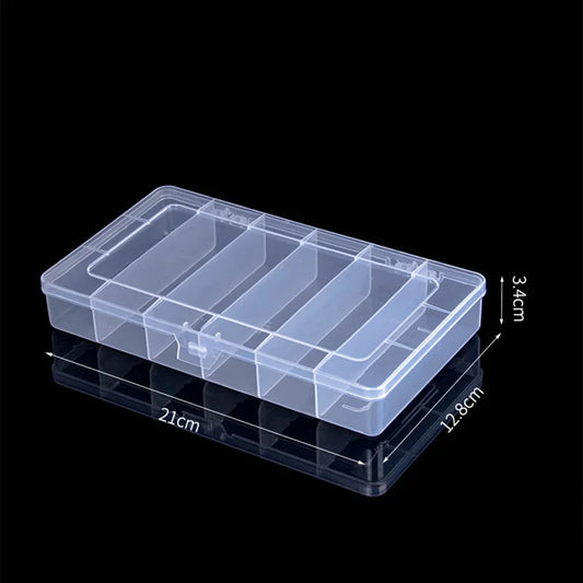 Organizer Container Practical  Plastic Storage Box Jewelry Earring Bead Screw Holder Case Display Organizer Containe