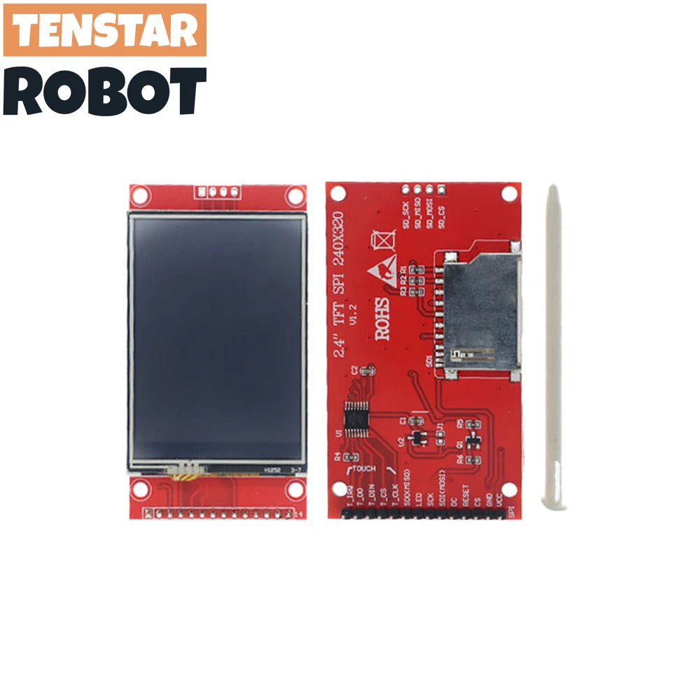 Touch Panel 2.4 2.8 Inch SPI TFT LCD ILI9341 Driver Chip Serial Port Module With PBC  240x320 SPI Serial Display With Touch Pen