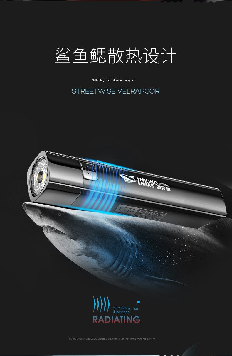 Power Torch Small Ultra-Long Life Battery Portable Remote Mini Charging Super Bright Outdoor Xenon Lamp Led for Students