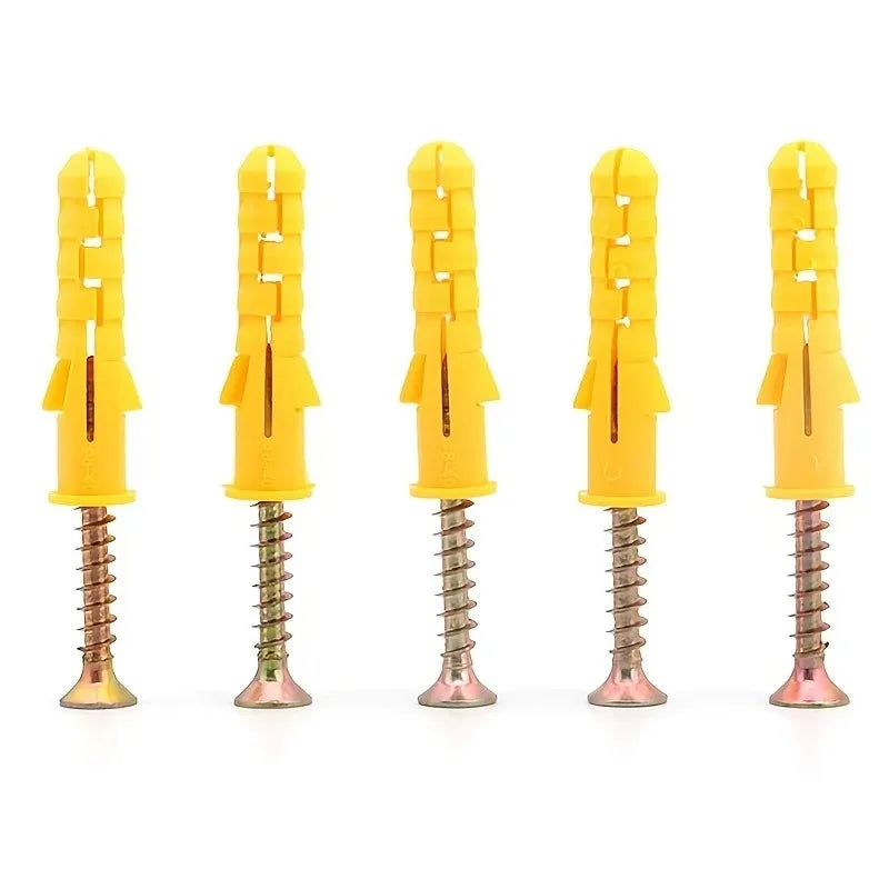 Drywall Anchor & Screw Assortment Kit - M6 & M8 Galvanized Screws