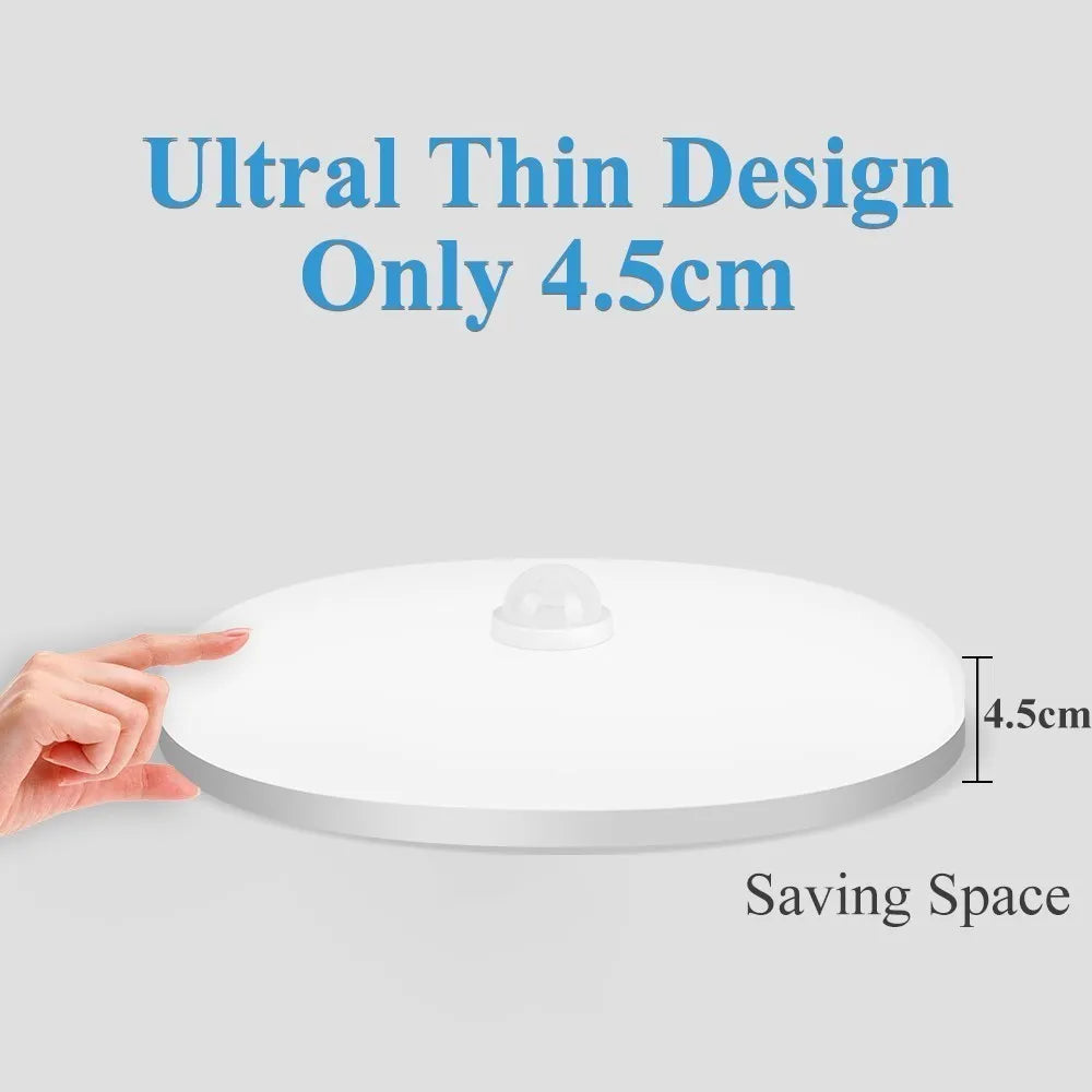 Led Ceiling Lamp With Motion Sensor 40W 30W 20W 18W 15W 12W Led Ceiling Light Fixtures For Entrance Balcony Corridor 110V 220V