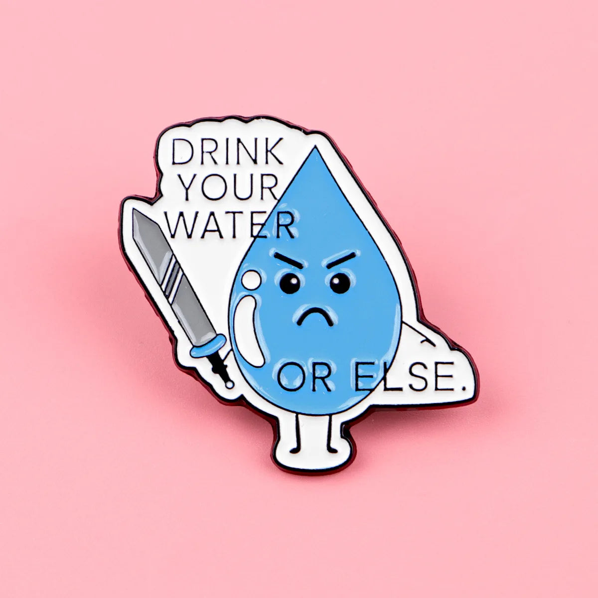 Enamel Pin Funny Quotes Brooch Pines Lapel Pins Badge on Backpack Clothing Accessories Animal Jewelry Birthday Gifts Decorations