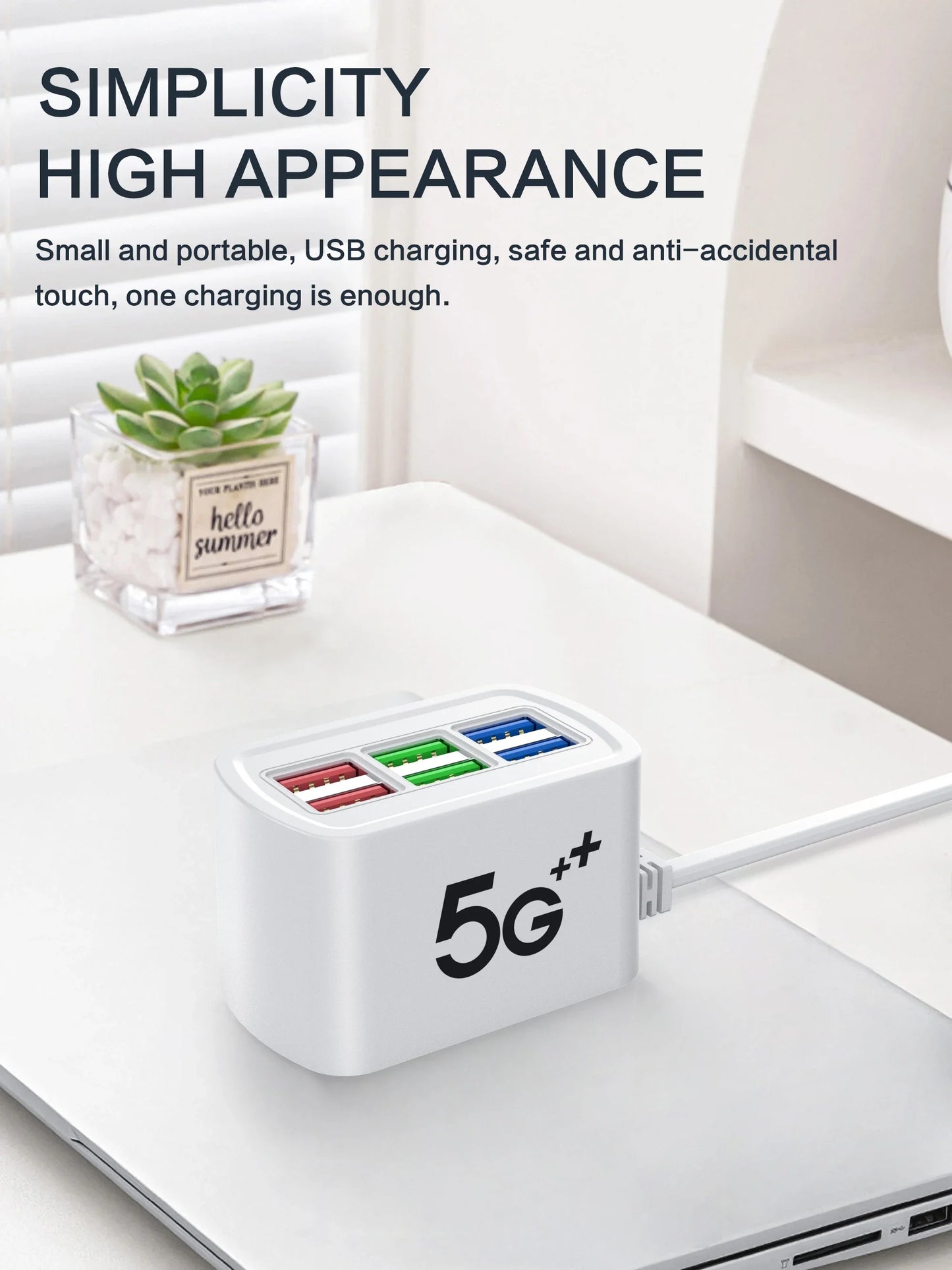 Universal Power Strip Electric Socket 6 USB Ports Multifunction Extension Cable Table Socket EU US Plug Phone Charger Adapter