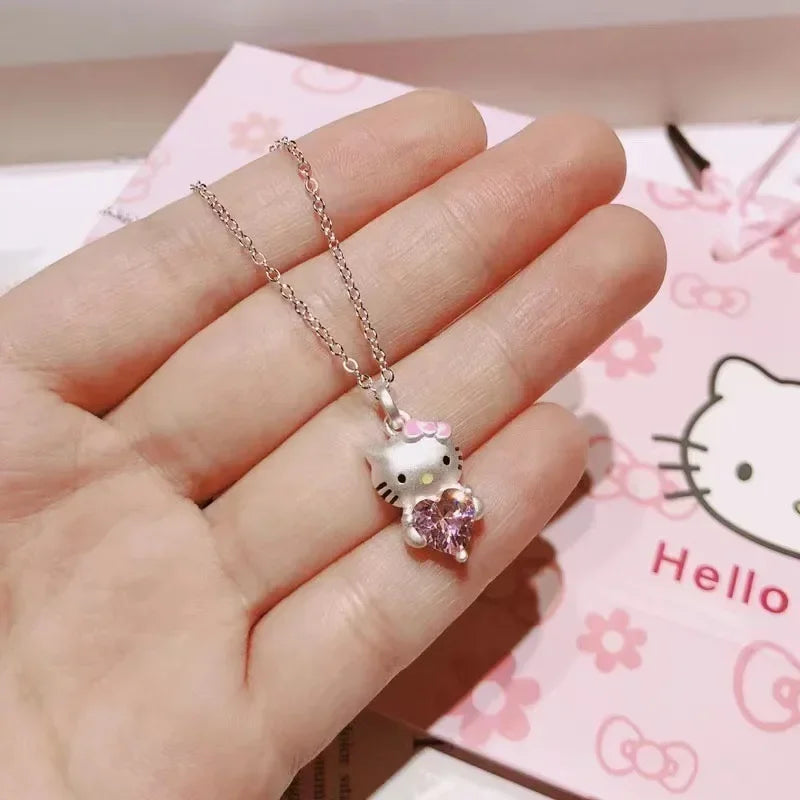 Chain Necklace Anime Cartoon Fashion Ladies Jewelry Women Necklace Pendant Decoration Girls Birthday Gifts