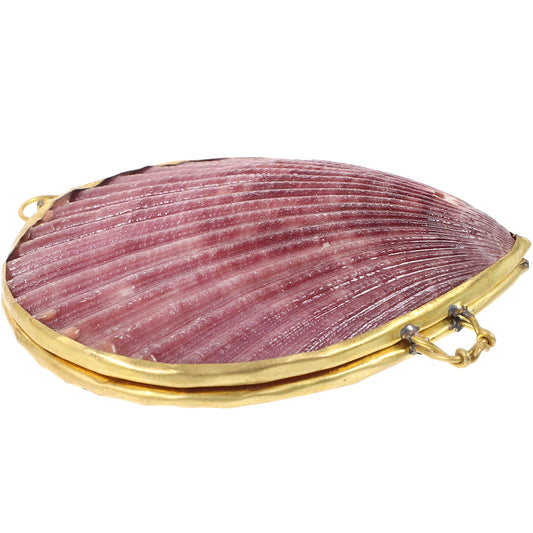 Shell Storage Box Seashells Boxes Metal Small Accessory Organizers