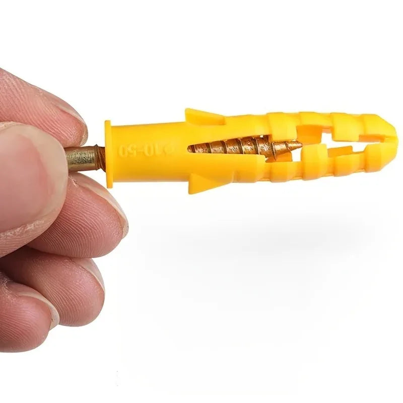 Drywall Anchor & Screw Assortment Kit - M6 & M8 Galvanized Screws