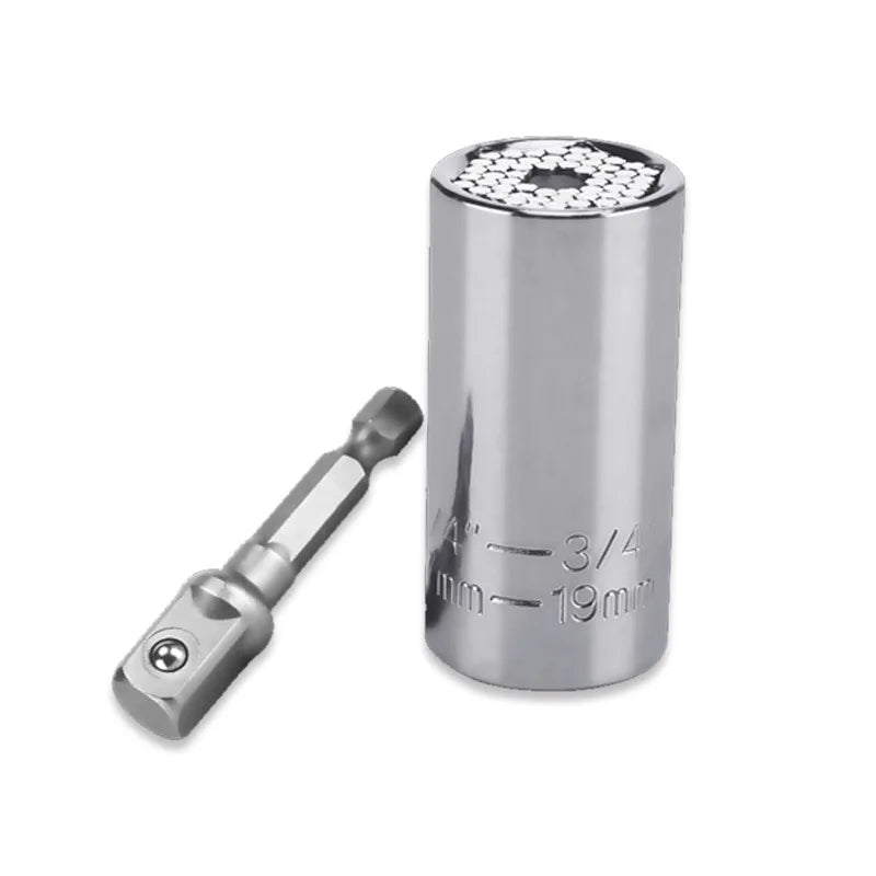 Universal Socket Set (11-32 mm 7-19 mm) Super Socket for unscrewing any bolts Multi-purpose Universal Socket Tool Kit