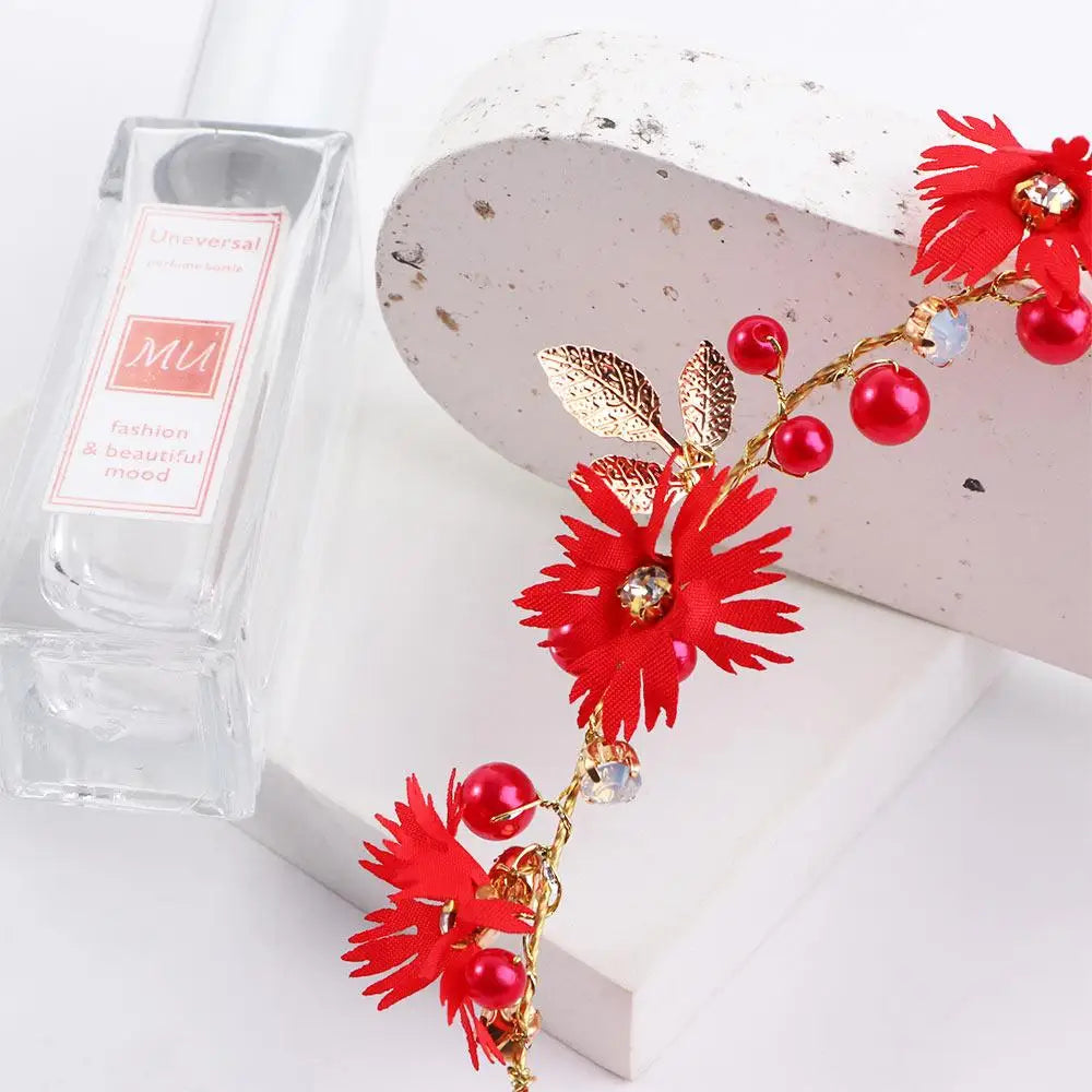 Ribbon Daisy Flower Bridal Hairband Tiaras Headband Garlands