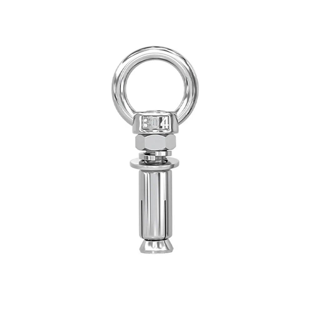 Eye Screws 304 Stainless Steel Construction Sites 100mm 15 Sizes Available Complete Size Range Lengthened Design