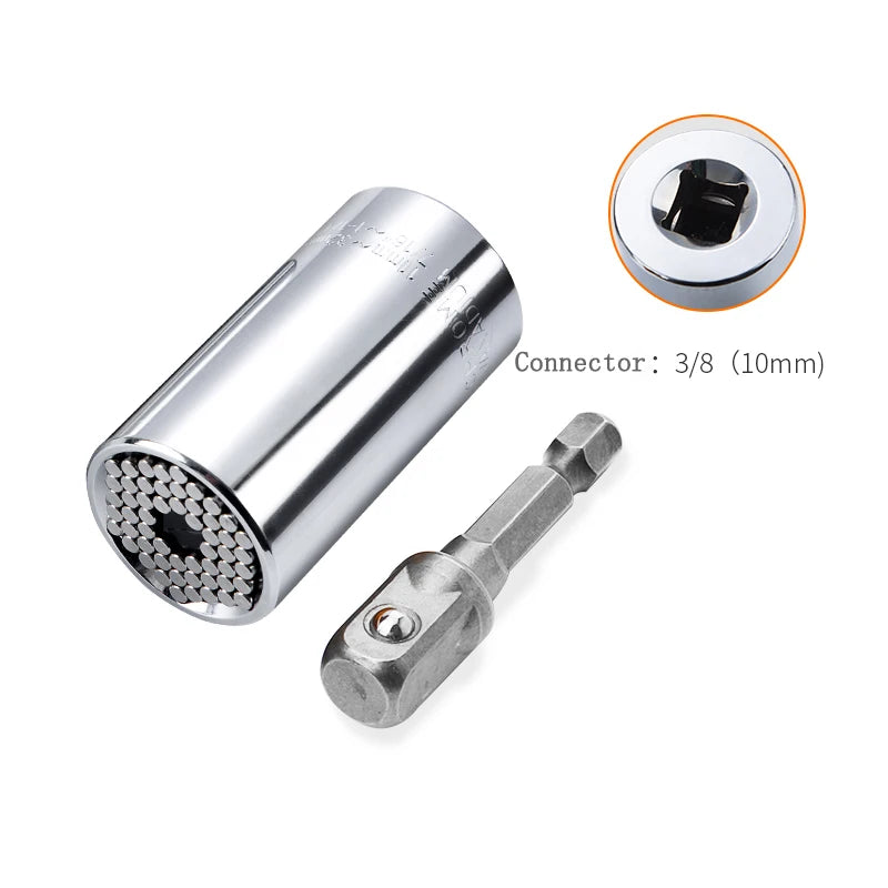 Universal Socket Set (11-32 mm 7-19 mm) Super Socket for unscrewing any bolts Multi-purpose Universal Socket Tool Kit