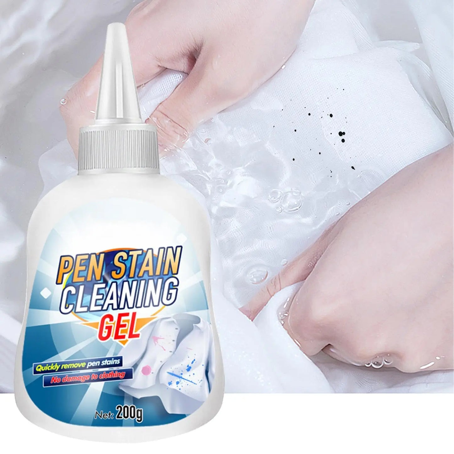 Efficient Pen Ink Stain Remover Cleaning Supplies for Clothes Jeans Towels for Pen Ink Permanent Ink Remover Cleaning Solution (Instant Free Shipping) 💝🌹💖✨