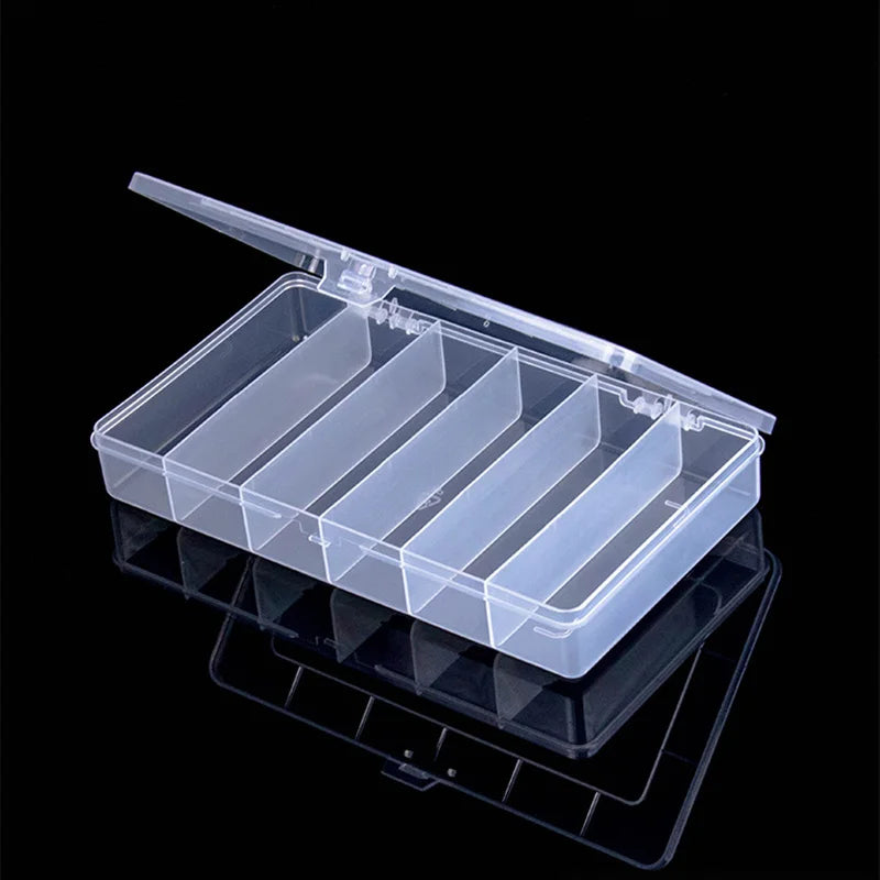 Organizer Container Practical  Plastic Storage Box Jewelry Earring Bead Screw Holder Case Display Organizer Containe