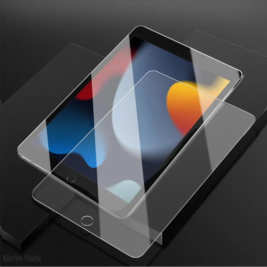 For Ipad 10.2 9th 8th 7th Generation Tempered Glass Screen Protector On Ipad 9 2021 8 2020 7 2019 Film