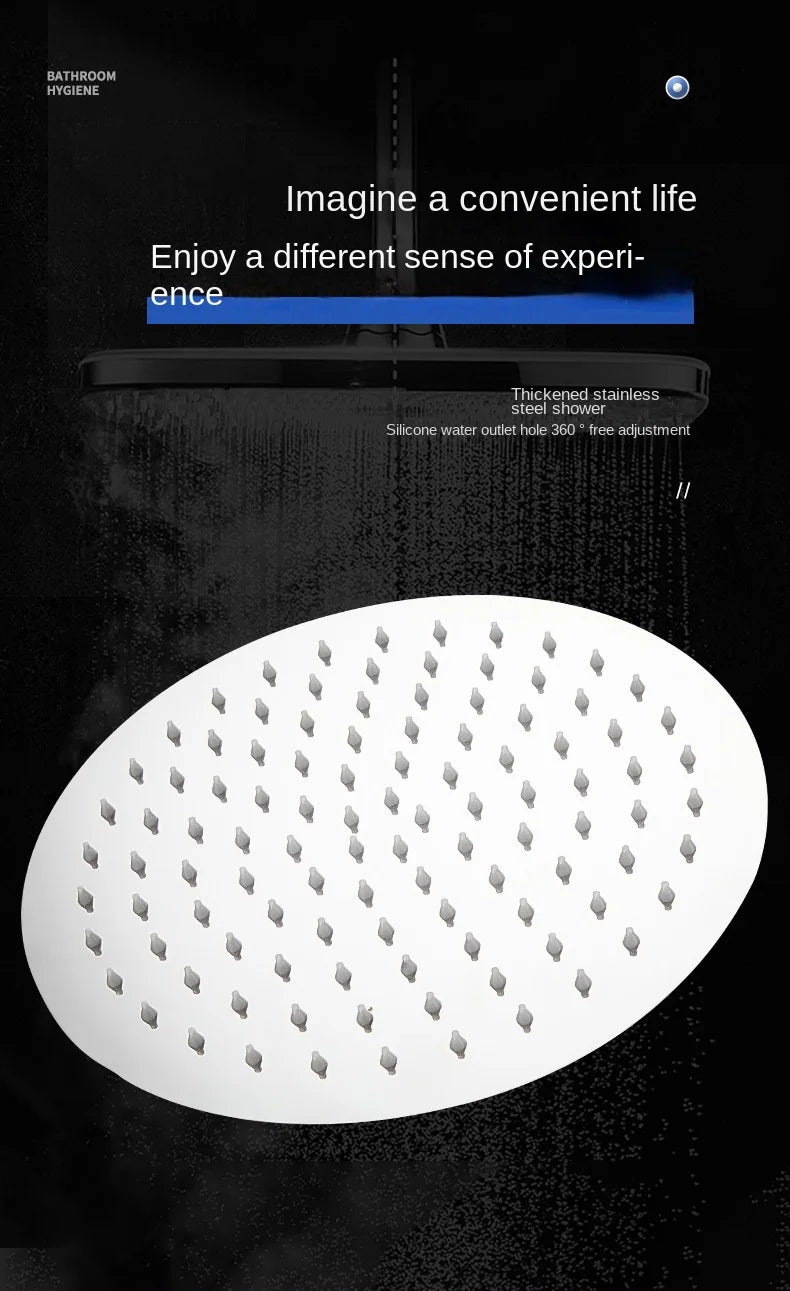 Pressure boosting showerhead showerhead, top spray water heater, shower showerhead, shower showerhead