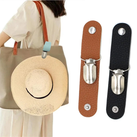 Travel  Hat Clip Outdoor Backpack Luggage Storage Bag Hat Clip Multifunctional Straw Hat Clip Hat Accessories