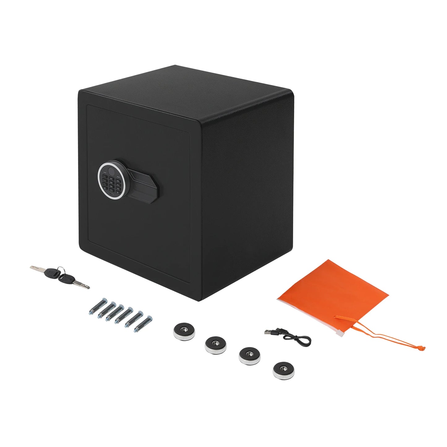 Electronic Furniture Safe with Combination Lock Digital Wall Safe Box Safe for Home