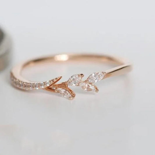 Stunning Gold Filled Ring Adorned with Melee Gems