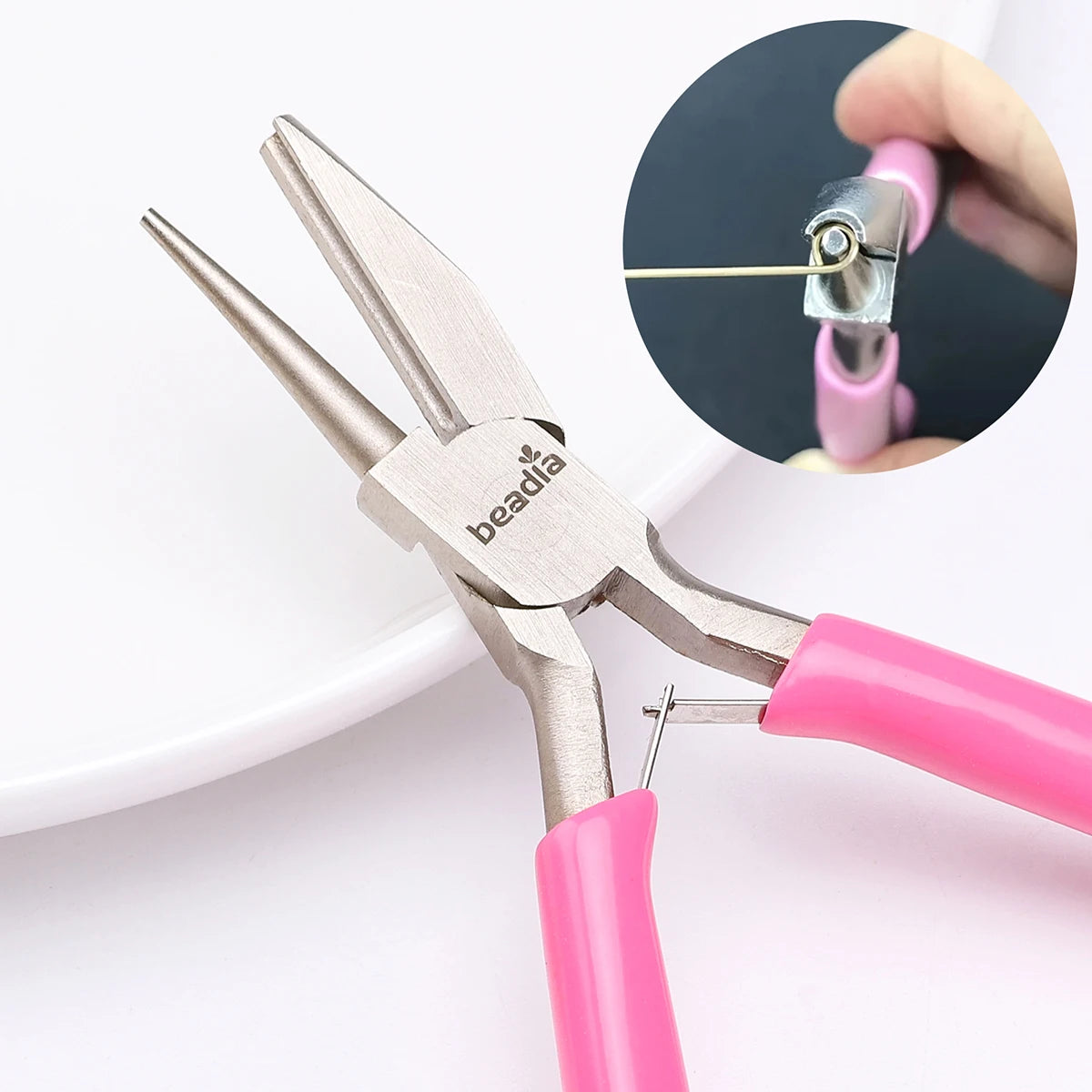 Professional Jewelry Pliers Beading Pliers Jewelry Repair Pliers Wire Wrapping Tool Craft Supplies for DIY Jewelry Making and Cr