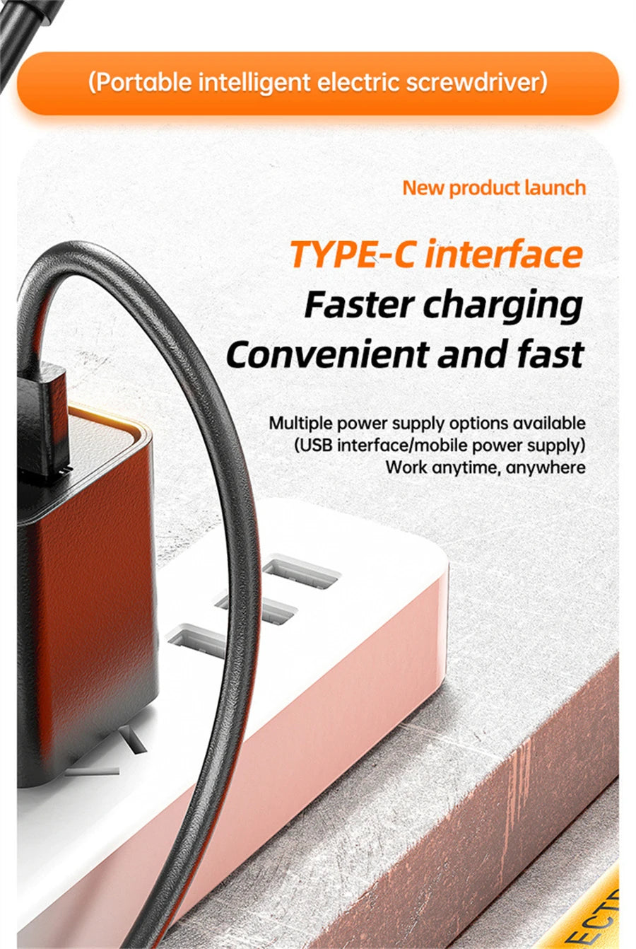 Electric Screwdriver Set Precision Power Tool Kit Rechargeable Wireless Mini Small Bits for Mobile Cell computer Repair CRV