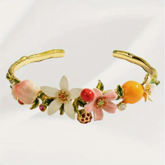 Women's Fashion Open Bracelet Shining Suitable for Vacation and Daily Wear Bohemian Style Design Best Choice for Women's Gifts